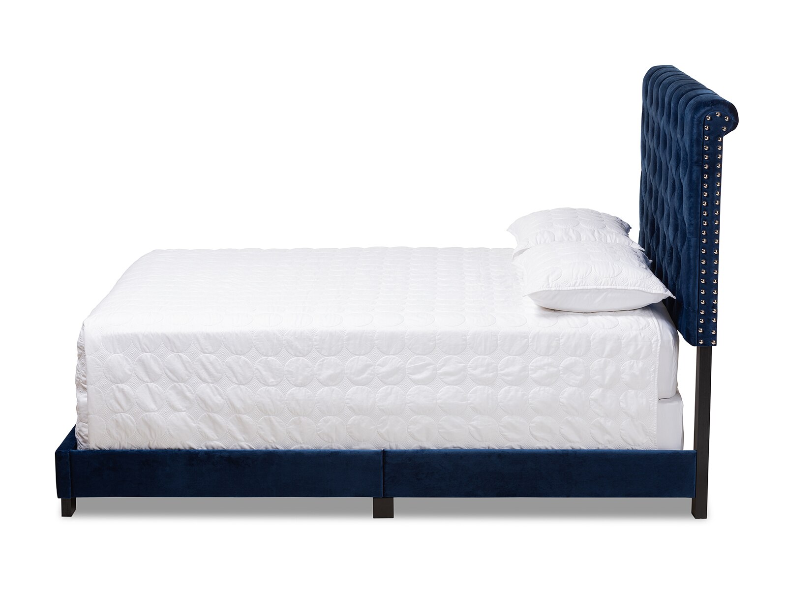 Candace Luxe & Glamour Velvet Upholstered Bed